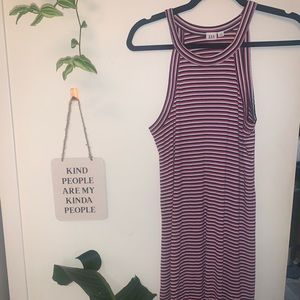 High-Neck GAP Swing Dress